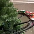thumbnail image 3 of BESTSKY Electric Train Set Kid Toy Xmas Steam Train Kit Tree Surround Track Battery Operated, 3 of 7