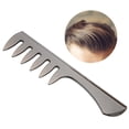 thumbnail image 4 of Peine de Dientos Anchos, Peine Anestésfico Con Denses Redondos, Portátil adecuado para Cabello y Barba para Cabello Largo Mojado o Rizado, 4 of 7