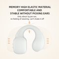 thumbnail image 6 of Open Ear Bluetooth 5.3 Headphones 2023 Version, Conduction Headphones, Dual 16.2mm Drivers, No Sound Leakage, Transparency Mode, Comfortable Fit, Long Battery Life with Charging Case, 6 of 8