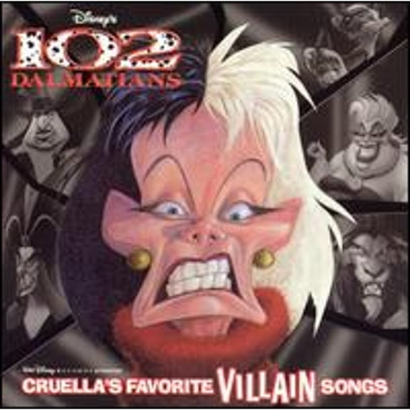 Pre-Owned Cruella's Favorite Villain Songs (CD 0050086004171) by Disney