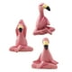 thumbnail image 2 of Estatua Artística de Flamenco mayimx Adorno de Resina Sintética Yoga, 2 of 9
