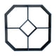 thumbnail image 2 of Molde de piedra para jardín de 40x40 CM DIY molde de cemento de hormigón Cola moldes de hormigón, 2 of 8