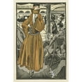 thumbnail image 3 of Fernand Siméon 13x18 Black Modern Framed Museum Art Print Titled - Lunch at the Cabaret; Cottaperllaine Tailor by Rodier (1921), 3 of 5
