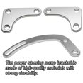 thumbnail image 4 of Support de Pompe de Direction Assistée Compatible pour Petite Pompe à Eau 350 Small Block Lwp Long 551522 Ajustable, 4 of 5