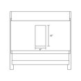 thumbnail image 2 of Imaginations Américaines 35.5-po. W Vanity Ensemble Noyer, 2 of 9