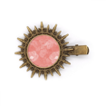 thumbnail image 1 of Flower Line Peony Pattern Hairpin Sun Headwear Retro Metal Clips Pin, 1 of 3