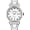 T White, variant on Creative Unisex Sketch Anime Style Women's Men's Quartz Wristwatch Personality Waterproof Minimalist Black and White Analog Watch