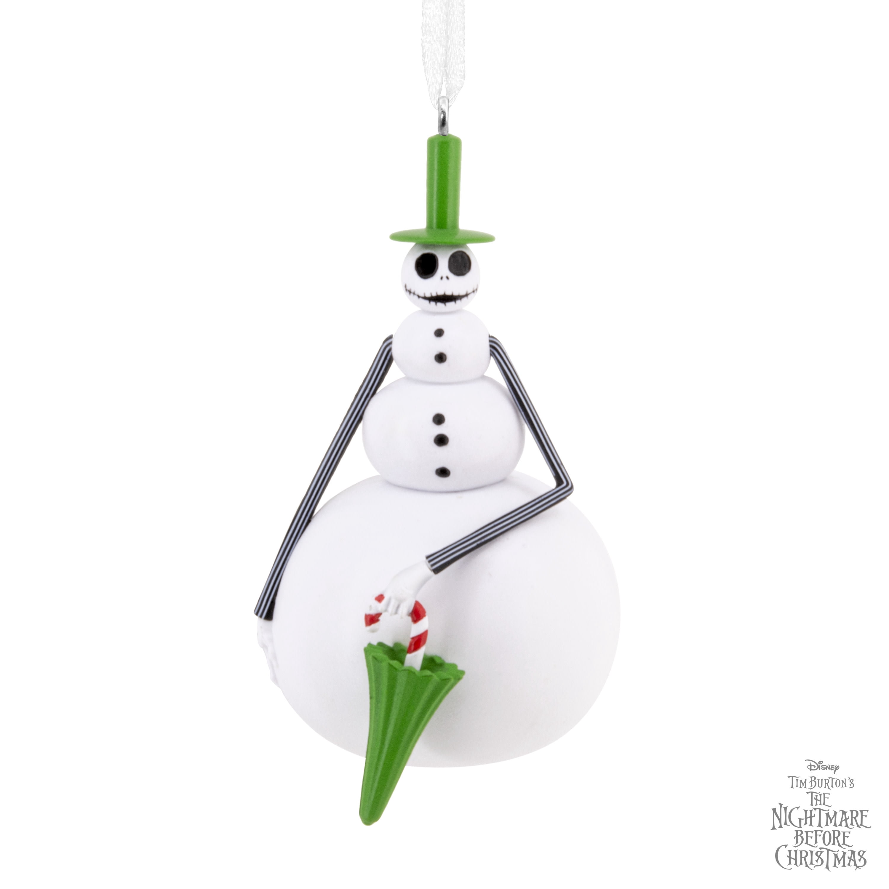 Hallmark Christmas Ornament (Disney Snowman Jack Skellington), 1 Count