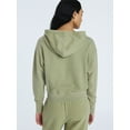 thumbnail image 3 of Free Assembly Women’s and Women's Plus Cropped Pullover Hoodie Sweatshirt, Sizes XS-4X, 3 of 5