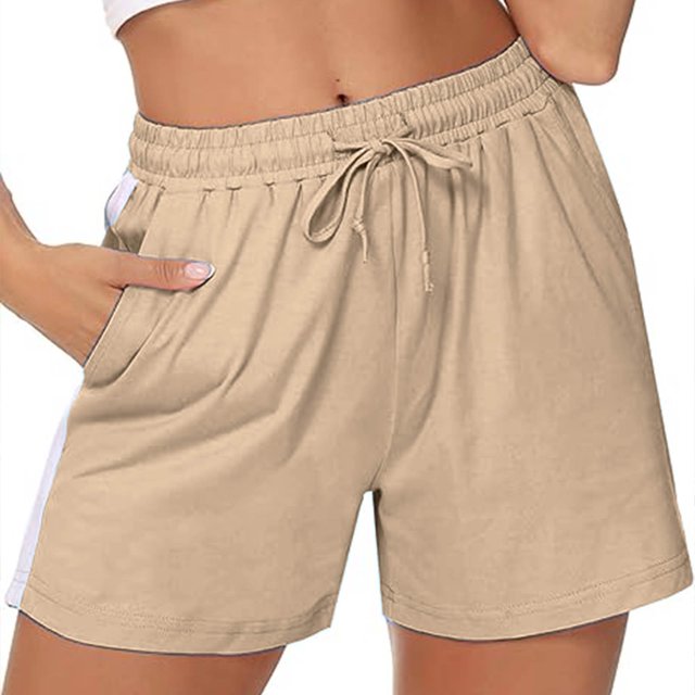 Soki Women's Sweat Shorts with Pockets Drawstring Summer Sports Casual Lounge Shorts