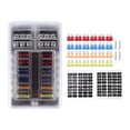 thumbnail image 1 of Portafusibles con hoja de 12 vías con luz LED, bloque impermeable Universal para yates marinos automotrices, 1 of 8