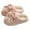 Pink, variant on Plush Cute Bow Slippers for Women – Furry Comfy Indoor Outdoor Non-Slip House Slippers