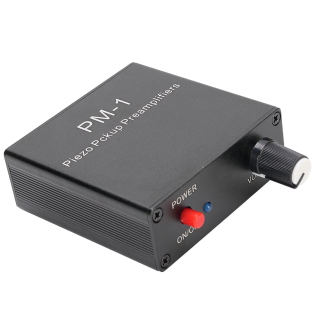 Preamplificador de Camioneta de Guitarra, Preamplificador de Recogida de Piezo de Superficie Con Cable de Sonido de 6.35 mm Para Instrumento de Cuerda