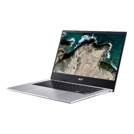 Acer Chromebook 514 CB514-2H - MT8192V/ATZA / 2.6 GHz - Chrome OS - Mali-G57 MC5 - 8 GB RAM - 64 GB eMMC - 14" 1920 x 1080 (Full HD) - Wi-Fi 6 - pure silver - kbd: US