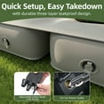 thumbnail image 6 of Uforic Inflatable Car Air Mattress with Pump, Portable SUV Air Bed with Pillows for Camping, Home, Travel, Gray, 6 of 9