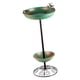 thumbnail image 5 of Baño para colibríes al libre, comedero para pájaros, cuenco para pájaros, fácil de instalar, multifuncional, resistente, de metal, 33 x 69 cm, 5 of 8