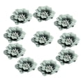 thumbnail image 1 of 10x Apliques de adornos de cabezas de camelia de Sunnimix Cabeza de la flor del camelia, 1 of 8