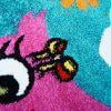 thumbnail image 4 of Ladole Rugs Adorable Cute Durable Soft Modern Moda Collection Kids Area Rug Carpet with Owl Blue, 5x8, 4 of 4