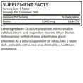 thumbnail image 6 of Futurebiotics Biotin 5000 MCG Supports Healthy Hair, Skin, Nails & Energy Production Non-GMO, 360 Vegetarian Tablets (1 Year Supply), 6 of 8