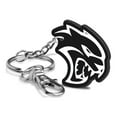 thumbnail image 2 of Dodge SRT Hellcat Custom Laser Cut Full-Color Printing Acrylic Charm Key Chain, 2 of 4