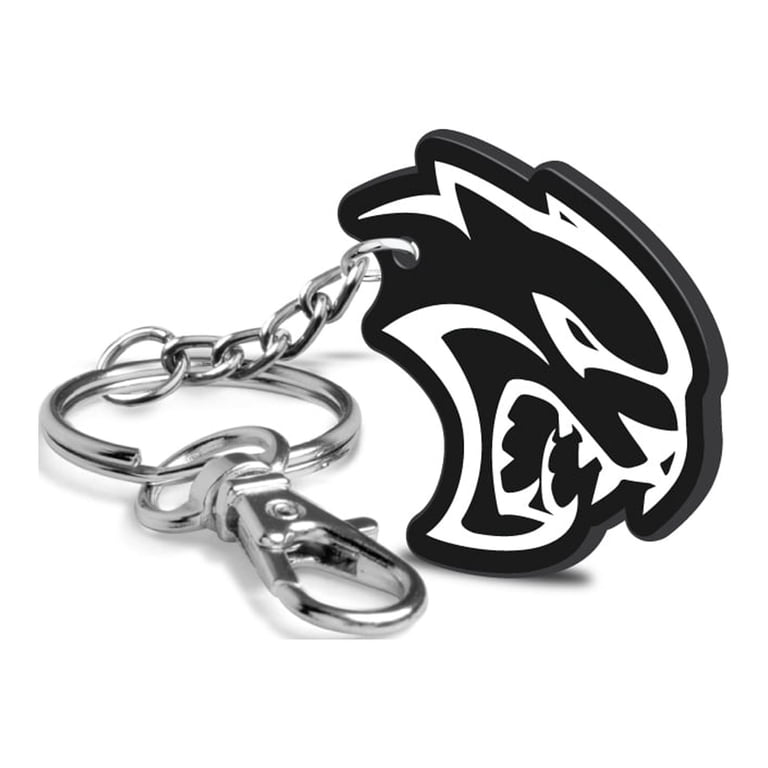 CHARGER KEY CHAIN RING FOB DODGE V6 V8 HEMI SRT RT HELLCAT 2022 2021 Chrome New CHARGER KEY CHAIN RING FOB DODGE V6 V8 HEMI SRT RT HELLCAT 2022 2021 Chrome New