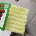 thumbnail image 4 of Outdor 2Pcs Window 7 Finger Dusting And 1Pc Window Blind Duster Brush Hand Held Window Shutters Shades Brush For Air Conditioner Duster Dirt, 4 of 6