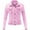 Pink, variant on FashionMille Women Slim Fit Color Acid Washed Denim Jean Jacket