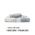 thumbnail image 2 of Wake In Cloud - Floral Duvet Cover Set King, 100% Soft Cotton Bedding, Botanical Flowers Pattern Printed, with Zipper Closure (3p, 2 of 5
