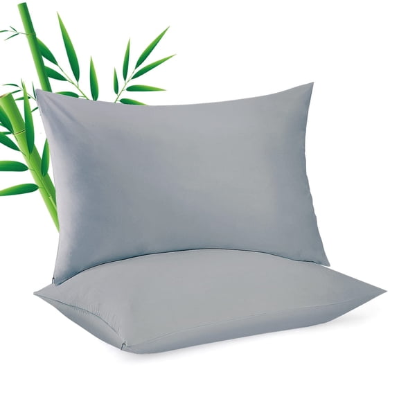 Bed Bug Pillow Protectors,Waterproof Hypoallergenic Covers,Zippered Pillow Cases (Standard-20"x26"-Set of 2)