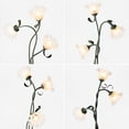 thumbnail image 6 of Art Deco Flower Floor Lamp, Flexible Arm DIY Shape, 3-Color Temperature LED, Matte Metal & Plastic, Adjustable Lighting for Bedroom, Living Room, Study, Hotel Decor, Button Control, 6 of 11