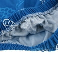 thumbnail image 3 of Fundas para sillas de oficina con asiento giratorio y diámetro de 15 a 21 pulgadas Floral azul, 3 of 4