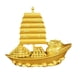 thumbnail image 3 of Decoración de barco de vela, decoración Feng Shui, regalo de cumpleaños, artesanías, estatuilla, modelo de barco de vela para cafetería, comedor, 87 cm x 76 cm, 3 of 8