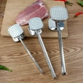 thumbnail image 3 of MOMOJIA Meat Tenderizer Hammer Kitchen Meat Hammer Ergonomic Handle Nail Sharpened Peen Tenderizer Steak Pounding Tool, 3 of 12