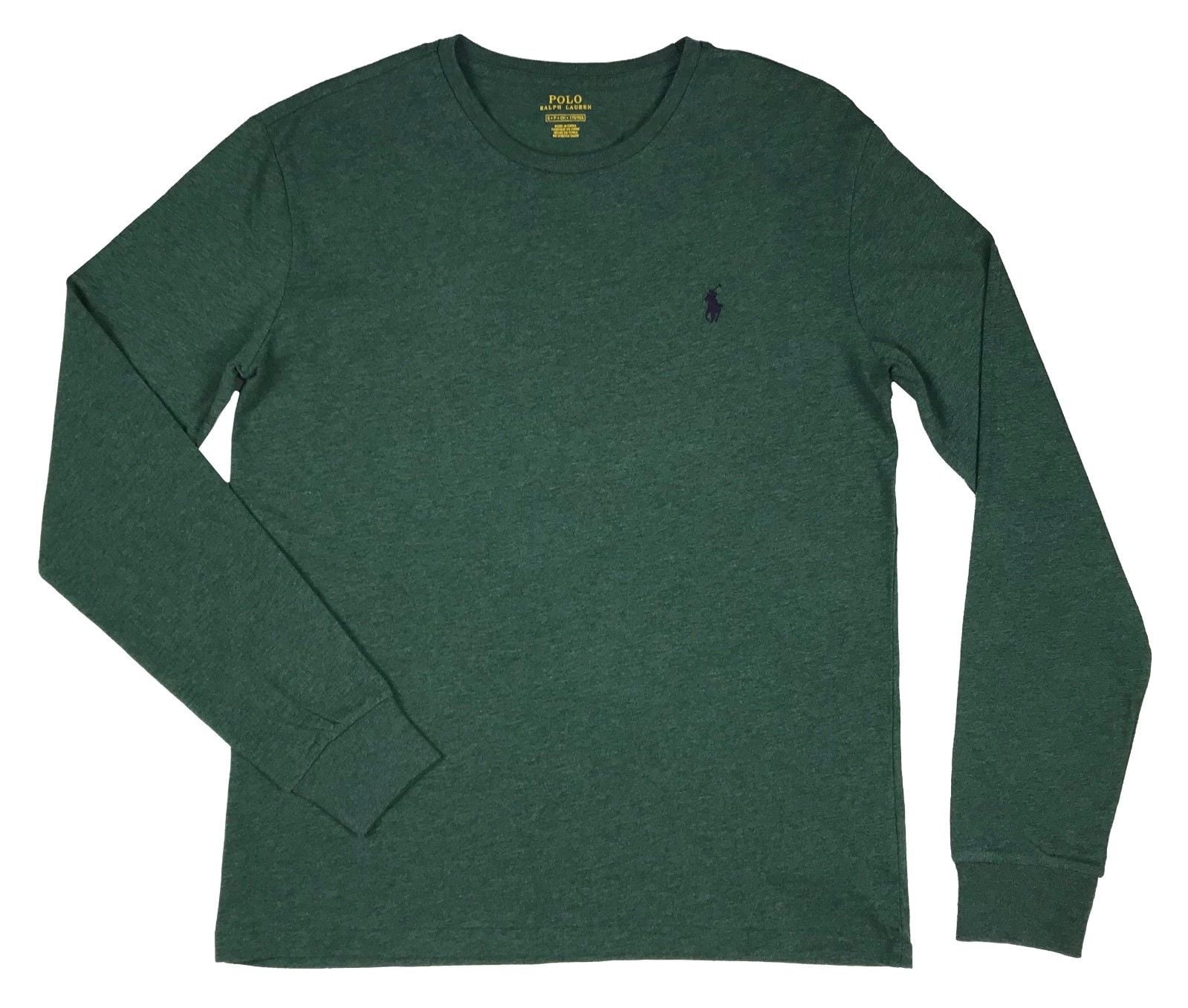 polo ralph lauren men's crew neck long sleeve tee