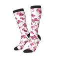 thumbnail image 2 of Balery Girl Butterfly Fun Novelty Socks Men'S Women'S Crew Socks Funny Crazy Novelty Socks Quirky And Cool Socks, 2 of 9