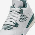 thumbnail image 6 of Little Kid's Jordan 4 Retro White/Oxidized Green-White (BQ7669 103) - 11, 6 of 8