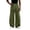Army Green, variant on TKKCS Mens Wide Leg Sweatpants Drawstring Elastic Waist Baggy Open Bottom Lounge Casual Sweat Pants with Pockets Gray XL