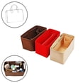 thumbnail image 3 of (Special Offers!) Bag Organizer Felt Fabric Insert 25 30 35 Makeup Handbag, 3 of 5