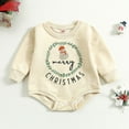 thumbnail image 2 of RIJOPUTY Little Girls Christmas Outfits 24 Month Christmas Outfit Boy Baby First Christmas Girl Kids Clothes 2 Piece Lounge Sets Baby Bodysuit Kids, 18-24 Months, 2 of 7