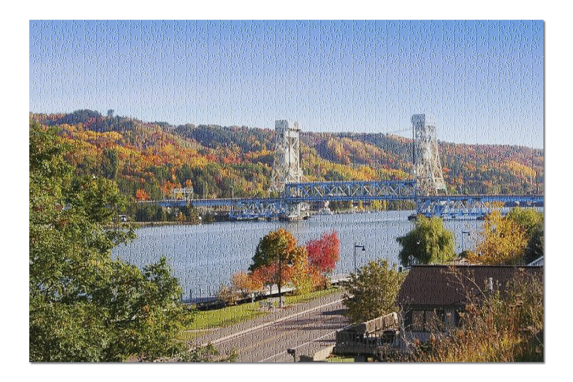 1000 Piece Wooden Jigsaw Puzzle Mackinac-Bridge-Michigan Large Puzzle Game for Adults and Teenagers 1000 Piece Wooden Jigsaw Puzzle Mackinac-Bridge-Michigan Large Puzzle Game for Adults and Teenagers