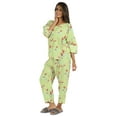 thumbnail image 3 of Phagun Women Loungewear 2Pcs Pajama Set Sleepwear Top & Pajama Asian Nightwear, 3 of 7