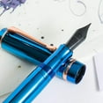 thumbnail image 2 of Conklin Duragraph Metal Fountain Pen - Blue PVD, 2 of 8