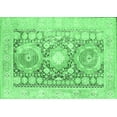 thumbnail image 1 of Ahgly Company Indoor Rectangle Persian Emerald Green Traditional Area Rugs, 5' x 8', 1 of 4