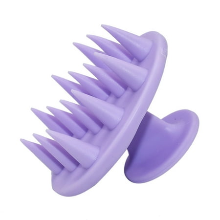 (2 Pack) Hair Shampoo Brush Head Scalp Massager Scrubber, Mold-Free One ...