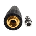 thumbnail image 2 of 3600PSI Turbo Nozzle for Pressure Washer Rotating Nozzle and 5 Tips 1/4\ Quick, 2 of 12