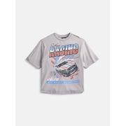 Weekend Academy Boys Garment Washed Graphic Tee 4-18