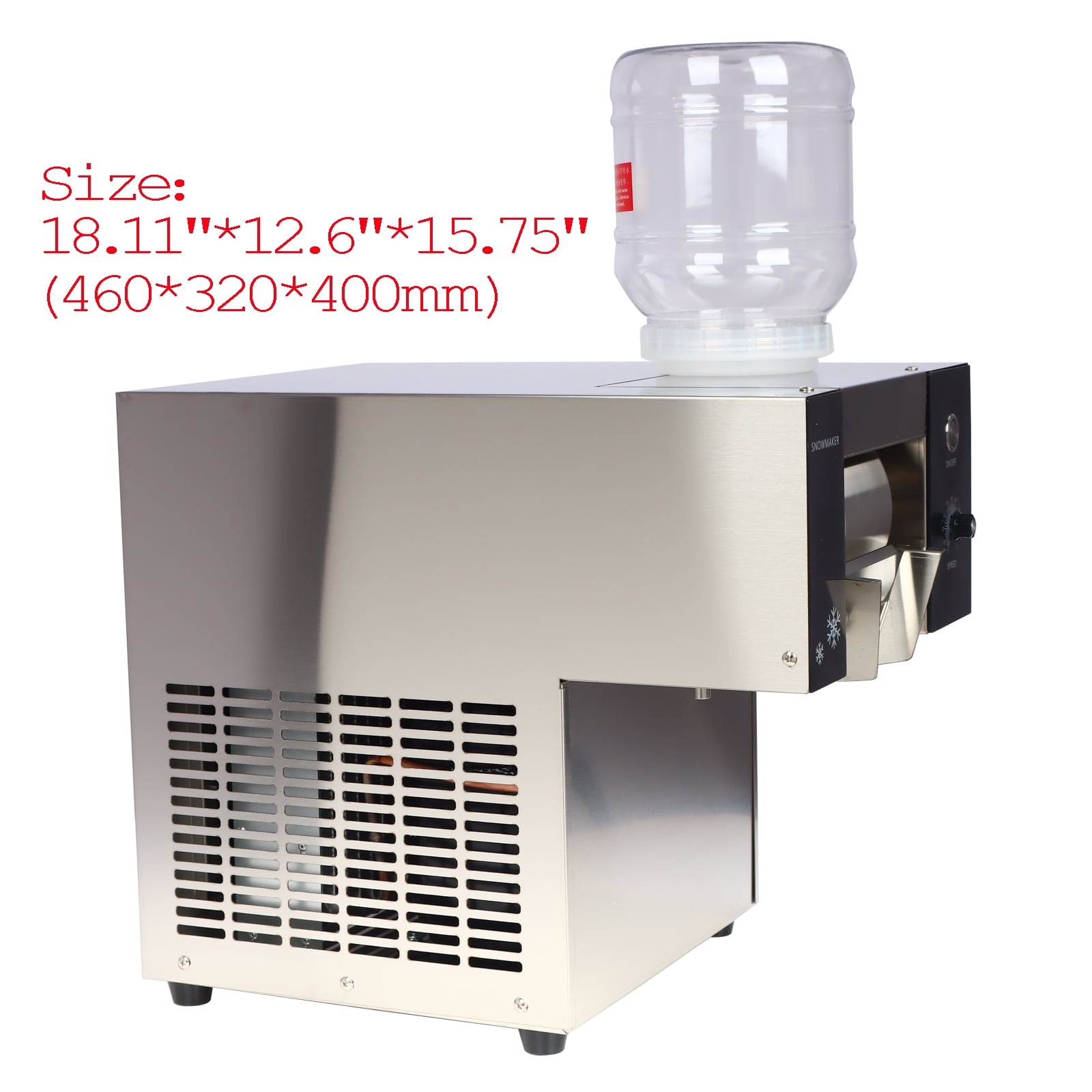 Air Cool Snowfake Ice Machine Snow Cone Machine Crushed Snow Cone Shaver