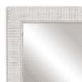 thumbnail image 4 of Frame My Mirror Framed Wall Mirror - Antique White 28" x 60" Mirror - Ideal for Bathroom, Wall Decor, Bedroom and Livingroom - Moisture Resistant with Safety Backing - Huntington Design, 4 of 12