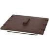 Cambro 6323131 Dark Brown Camtainer Lid with Vent and Gasket