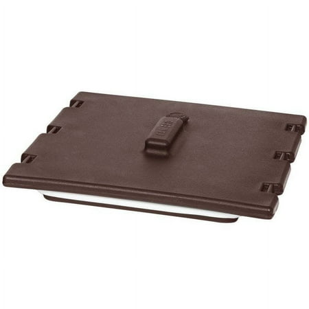 Cambro 6323131 Dark Brown Camtainer Lid with Vent and Gasket